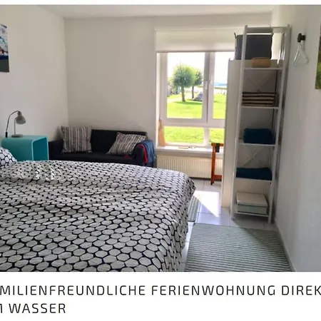 Wasserblick! Fewo Direkt Am Wasser, 4 P. Apartment
